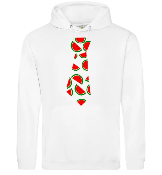 Жіноча толстовка (худі) Кавун Білий фото