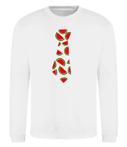 Свитшот Кавун Белый фото