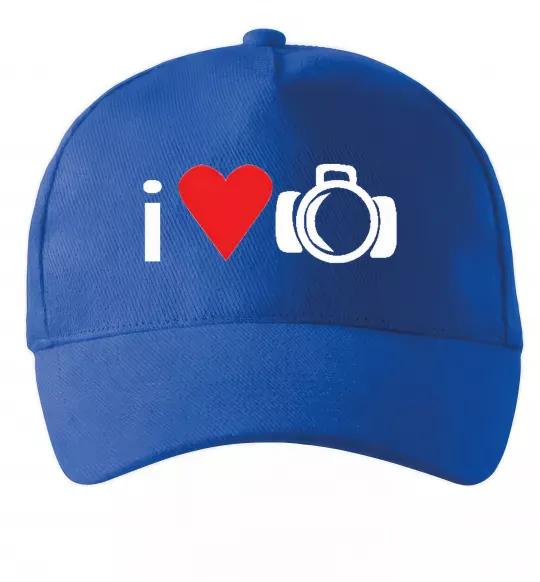 Кепка PHOTO Ярко-синий фото