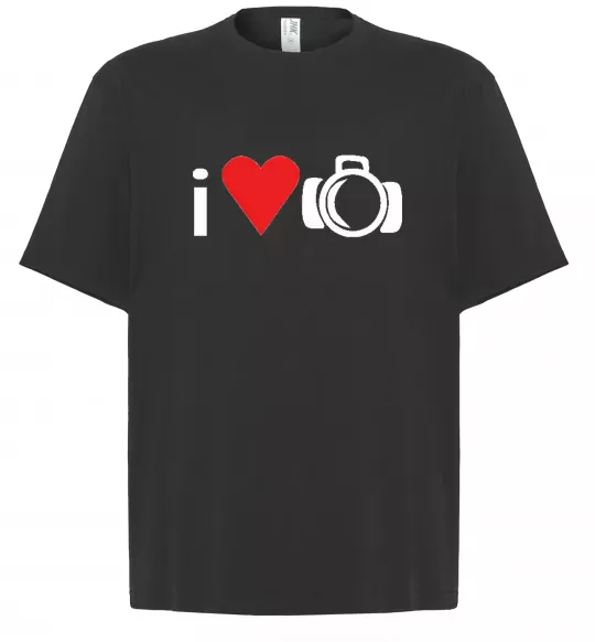 Футболка Оверсайз PHOTO Черный фото