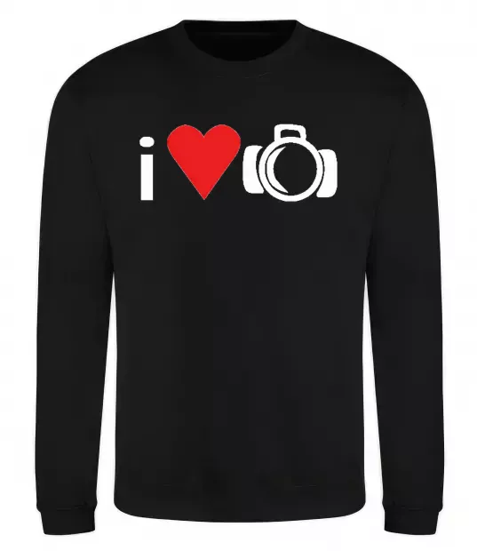 Свитшот PHOTO Черный фото