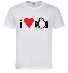 Мужская футболка PHOTO Белый фото