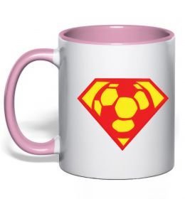 Чашка з кольоровою ручкою SUPER BALL!