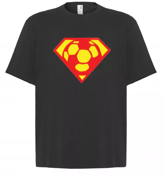 Футболка Оверсайз SUPER BALL! Черный фото