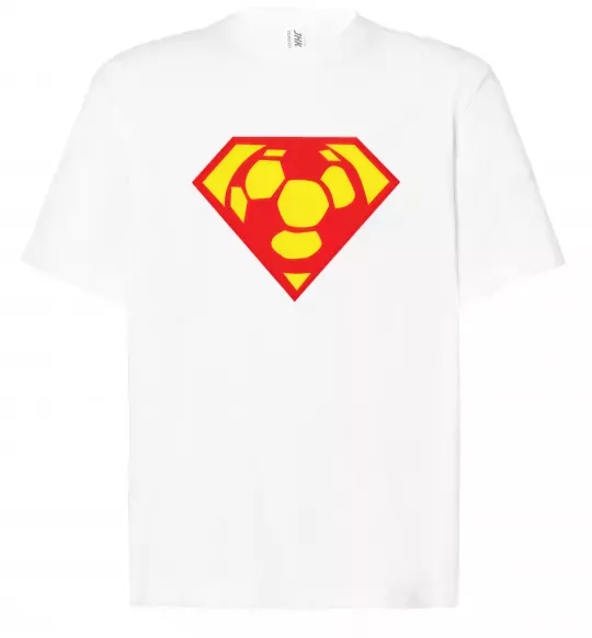 Футболка Оверсайз SUPER BALL! Белый фото