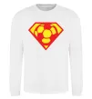 Світшот SUPER BALL! Білий фото