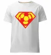 Чоловіча преміум футболка SUPER BALL! Білий фото