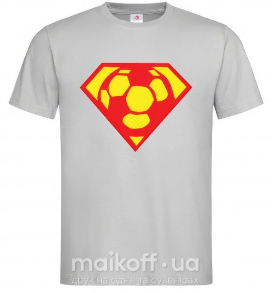 Чоловіча футболка SUPER BALL! Сірий фото