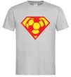 Мужская футболка SUPER BALL! Серый фото