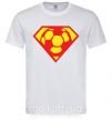 Мужская футболка SUPER BALL! Белый фото
