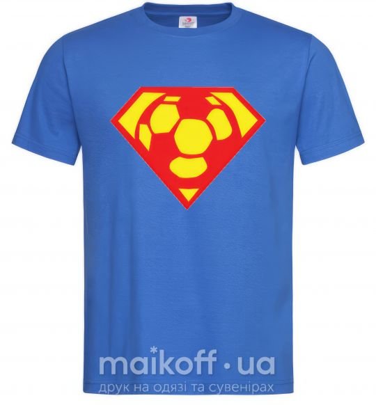 Мужская футболка SUPER BALL! Ярко-синий фото