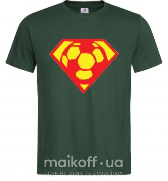 Чоловіча футболка SUPER BALL! Темно-зелений фото