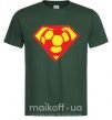 Мужская футболка SUPER BALL! Темно-зеленый фото