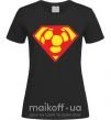 Жіноча футболка SUPER BALL! Чорний фото