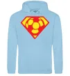 Жіноча толстовка (худі) SUPER BALL! Блакитний фото