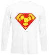 Лонгслив SUPER BALL! Белый Лонгслив SUPER BALL! Белый фото