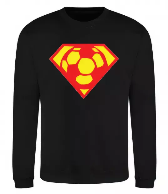 Свитшот SUPER BALL! Черный фото