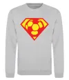Свитшот SUPER BALL! Серый меланж Свитшот SUPER BALL! Серый меланж фото