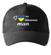 Кепка I love my Ukrainian man Черный фото