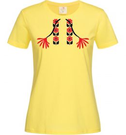 Жіноча футболка Червона вишиванка