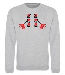 Свитшот Червона вишиванка Свитшот Червона вишиванка