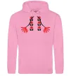 Женская толстовка (худи) Червона вишиванка Розовый фото