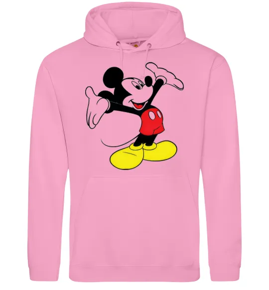 Чоловіча толстовка (худі) DANCING MICKEY Рожевий фото