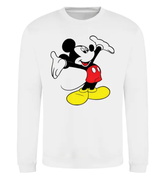 Світшот DANCING MICKEY Білий фото
