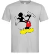 Чоловіча футболка DANCING MICKEY Сірий фото