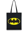 Эко-сумка BATMAN лого Черный фото
