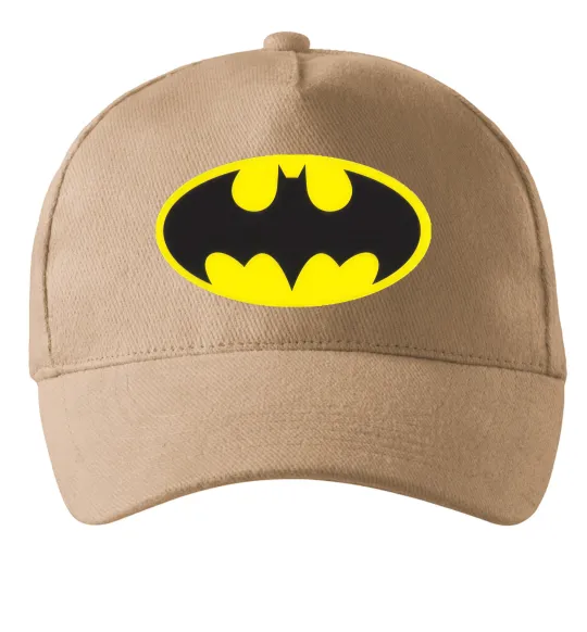 Кепка BATMAN лого Пісочний фото
