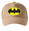 Кепка BATMAN лого Пісочний фото