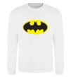 Свитшот BATMAN лого Белый фото