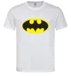 Чоловіча футболка BATMAN лого Білий Чоловіча футболка BATMAN лого Білий фото