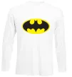 Лонгслів BATMAN лого Білий Лонгслів BATMAN лого Білий фото
