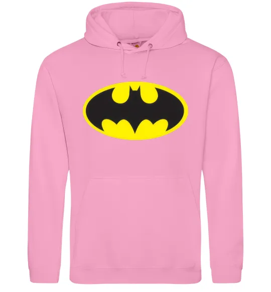 Женская толстовка (худи) BATMAN лого Розовый фото