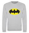 Свитшот BATMAN лого Серый меланж фото