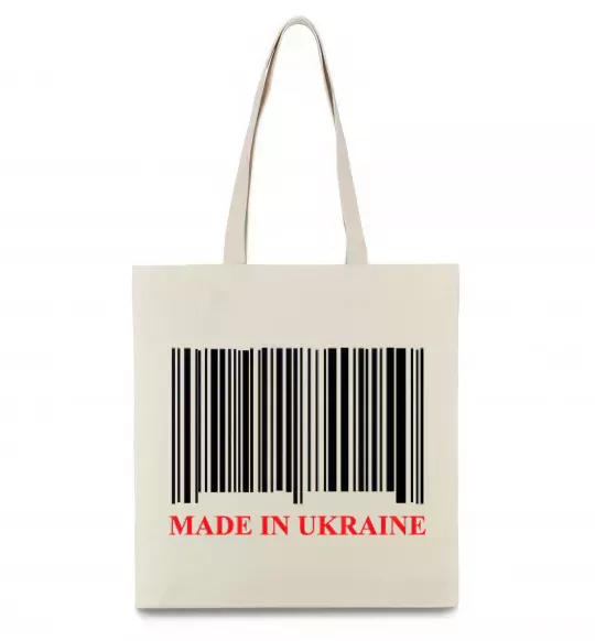 Эко-сумка Made in Ukraine Бежевый фото