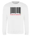 Світшот Made in Ukraine Білий фото