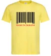 Мужская футболка Made in Ukraine Лимонный фото