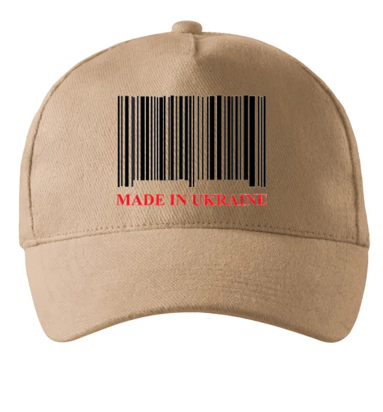 Кепка Made in Ukraine Пісочний фото