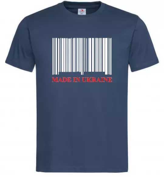 Мужская футболка Made in Ukraine Темно-синий фото