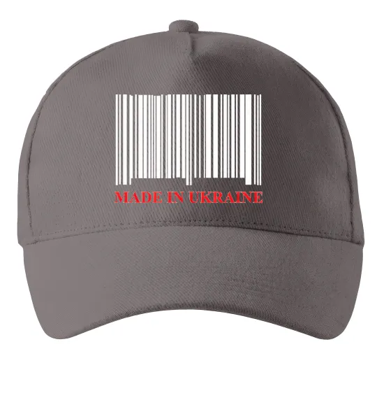 Кепка Made in Ukraine Сірий фото