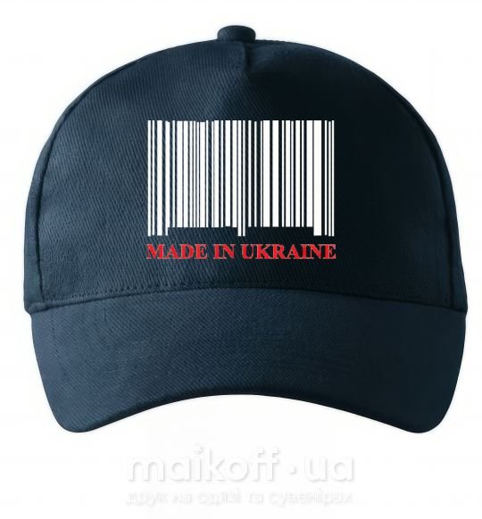 Кепка Made in Ukraine Темно-синій фото