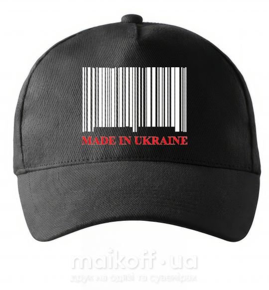 Кепка Made in Ukraine Чорний фото