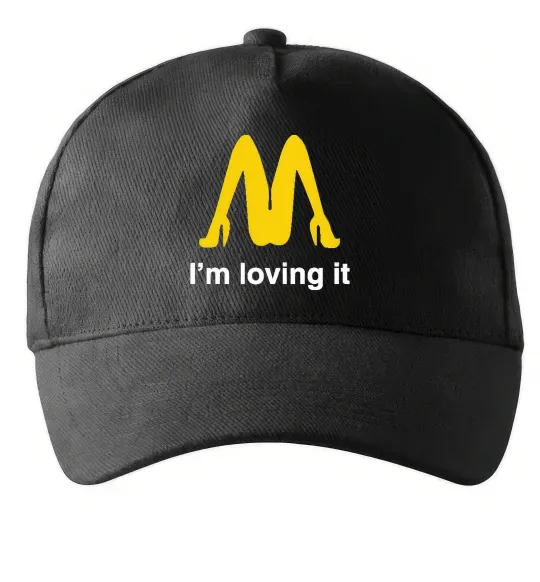 Кепка I'M LOVING IT Чорний фото