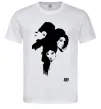 Чоловіча футболка AMY WINEHOUSE PORTRAIT Білий фото