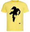 Чоловіча футболка AMY WINEHOUSE PORTRAIT Лимонний фото