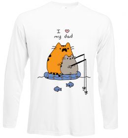 Лонгслів I LOVE MY DAD рибалка