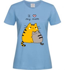 Женская футболка I love my mum